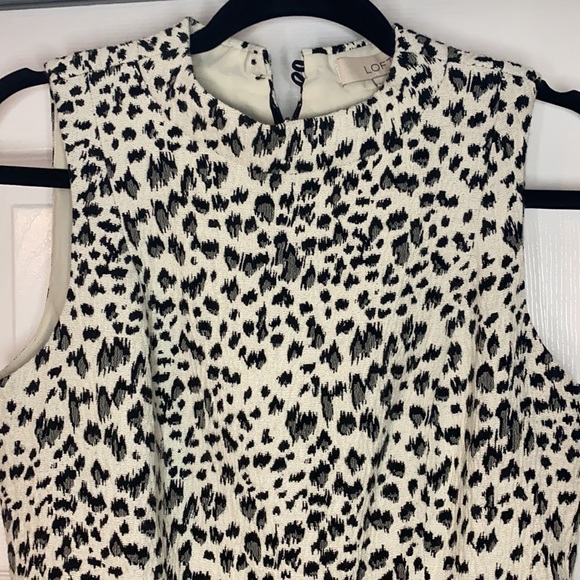 Loft Leopard print Dress - Picture 2 of 3
